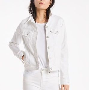 White Levi’s jacket